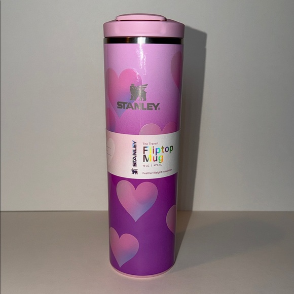 NWT Stanley X Target Exclusive 16 Oz Aerolight Transit Flip Top Mug Purple Pink - Picture 3 of 12